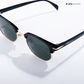 Delhi Daze - Jungle Dusk Clubmaster Half Rim Sunglasses - RB2557