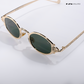 Jaisalmer Glow - Jade Glint Polarized Oval Sunglasses - RB2665