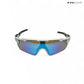 Swift - White Blue Polarized Wrap Around Sunglasses - RB2514