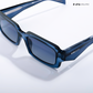 Morjim Muse - Blue Rush Rectangle Sunglasses - RB2671