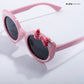 Sparkle Sprint - Magenta Kids Polarized Cateye Sunglasses - RBK2516