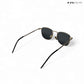 Metal Glint - Black Gold Square Sunglasses - RB2433