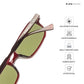 Shimla Whisper - Berry Leaf Rectangle Sunglasses - RB2777