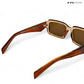 Morjim Muse - Brown Out Rectangle Sunglasses - RB2554