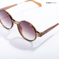 Pondy Palette - Cocoa Dusk Round Sunglasses - RB2551