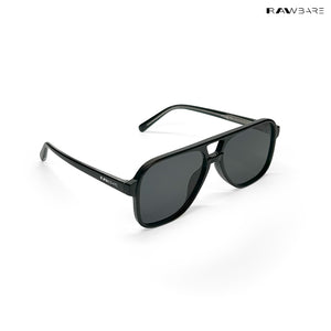 Patiala Drop - Phantom Flex Geometric Aviator Sunglasses - RB2541