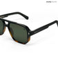 Glare - Nightwood Rectangle Sunglasses - RB2327