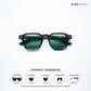 Bikaner Blaze - Earth Wood Wayfarer Sunglasses - RB2611