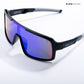 Speed Beam - Blue Streak Kids Polarized Wrap Around Sunglasses - RBK2536