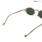 Jaisalmer Glow - Jade Glint Polarized Oval Sunglasses - RB2665