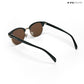 Delhi Daze - Burnt Loft Clubmaster Half Rim Sunglasses - RB2559