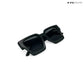 Boxy Bold - All Black Square Sunglasses - RB2527