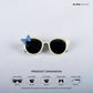 Fairy Bow - Dusk & Dawn Kids Polarized Round Sunglasses - RBK2525