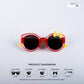 Sparkle Sprint - Sunshine Kids Polarized Cateye Sunglasses - RBK2514