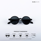 Pondy Palette - Night Shade Round Sunglasses - RB2547