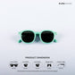 Legacy Cub - Frost Mint Kids Polarized Wayfarer Sunglasses - RBK2511