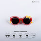 Sparkle Sprint - Sunshine Kids Polarized Cateye Sunglasses - RBK2514