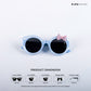 Sparkle Sprint - Blue Kids Polarized Cateye Sunglasses - RBK2517