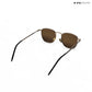 Metal Glint - Brown Gold Square Sunglasses - RB2434