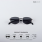 Jodhpur Noir - Jet Frost Geometric Sunglasses - RB2668