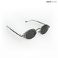 Jaisalmer Glow - Molten Metal Polarized Oval Sunglasses - RB2667