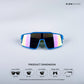 Glide Runner - Wave Kids Polarized Wrap Around Sunglasses - RBK2541