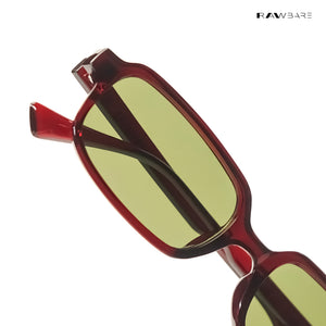 Shimla Whisper - Berry Leaf Rectangle Sunglasses - RB2777