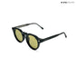 Groove Shades - Yellow Black Round Sunglasses - RB2539