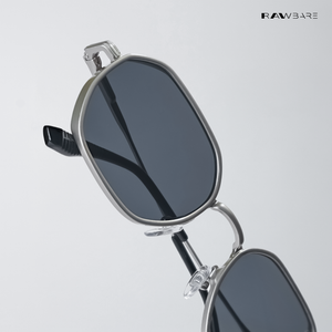 Syro - Silver Black Squoval Sunglasses - RB2679SB