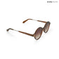 Pondy Palette - Cocoa Dusk Round Sunglasses - RB2551