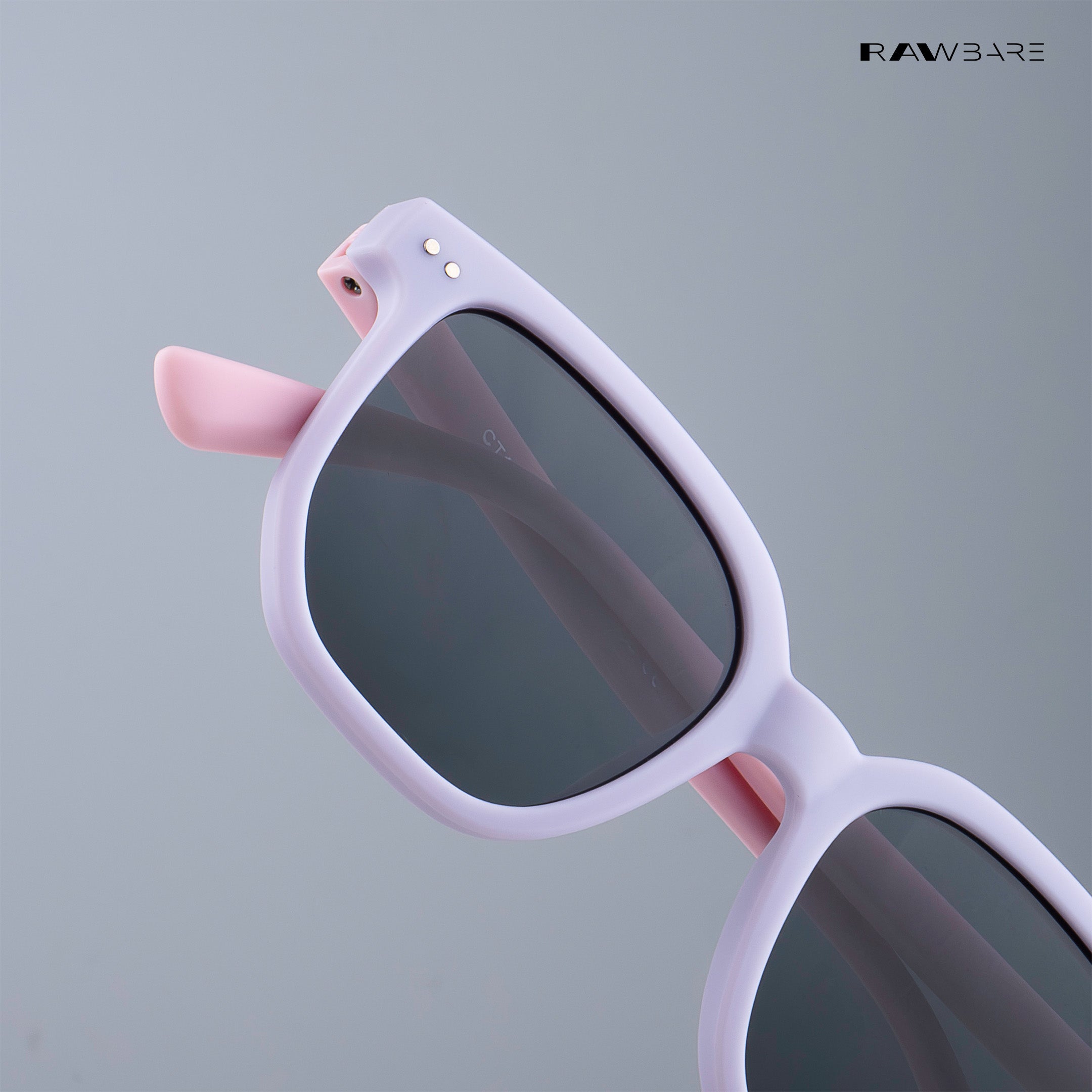 Young Monarch Regal Lilac Kids Polarized Square Sunglasses