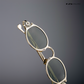 Jaisalmer Glow - Jade Glint Polarized Oval Sunglasses - RB2665