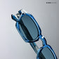 Leh Lucent - Blue Glacier Square Sunglasses - RB2645