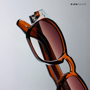 Urban Grid - Brown Wayfarer Sunglasses - RB2458