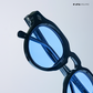 Groove - Blue Black Round Sunglasses - RB2748