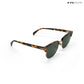 Delhi Daze - Pine Haze Clubmaster Half Rim Sunglasses - RB2560