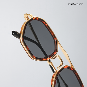 Luno - Gold Black Squoval Sunglasses - RB2688SB