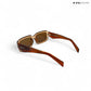 Morjim Muse - Brown Out Rectangle Sunglasses - RB2554