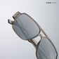 Rohtang Ray - Camo Drip Modified Square Sunglasses - RB2571