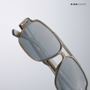 Rohtang Ray - Camo Drip Modified Square Sunglasses - RB2571