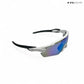 Swift - White Blue Polarized Wrap Around Sunglasses - RB2514