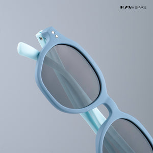 Mini Maven - Ocean Kids Polarized Wayfarer Sunglasses - RBK2503