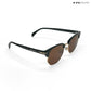 Delhi Daze - Burnt Loft Clubmaster Half Rim Sunglasses - RB2559