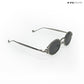 Jaisalmer Glow - Molten Metal Polarized Oval Sunglasses - RB2667