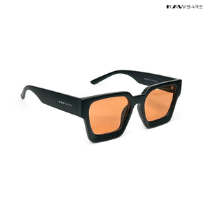 Boxy Bold - Black Tea Square Sunglasses - RB2523