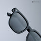 Midnight Gleam - Matte Black Kids Polarized Square Sunglasses - RBK2545