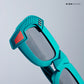Shade Hacker - Pixel Flame Kids Polarized Angular Shield Sunglasses - RBK2531