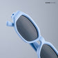 Candy Dash - Aqua Pop Kids Polarized Irregular Rectangle Sunglasses - RBK2523