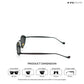 Jaisalmer Glow - Cherry Coal Polarized Oval Sunglasses - RB2664