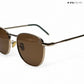 Metal Glint - Brown Gold Square Sunglasses - RB2434
